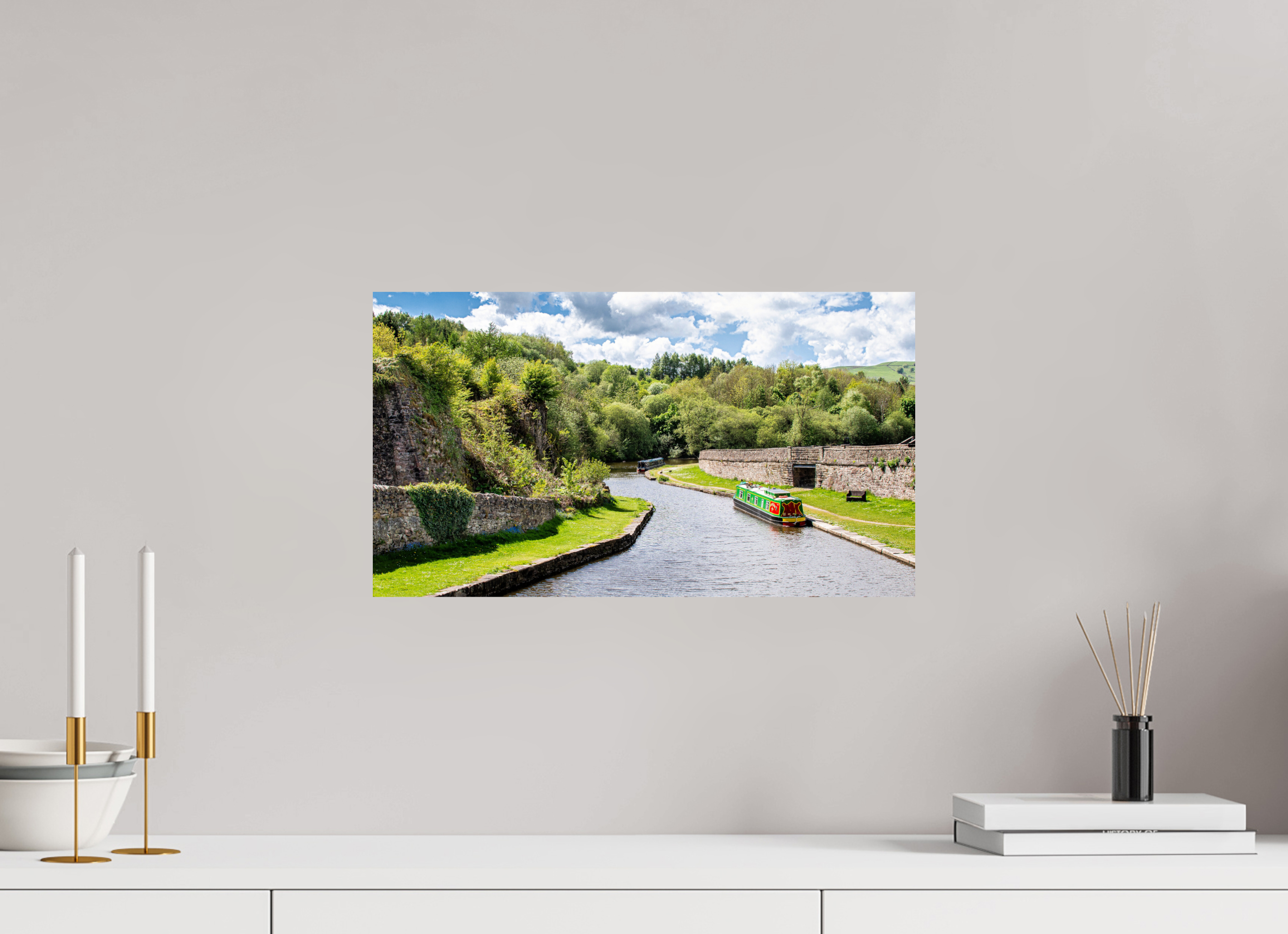 48 x 27 cm, Photo Print On Fuji Crystal DP II Southern Arm of the Bugsworth Basin