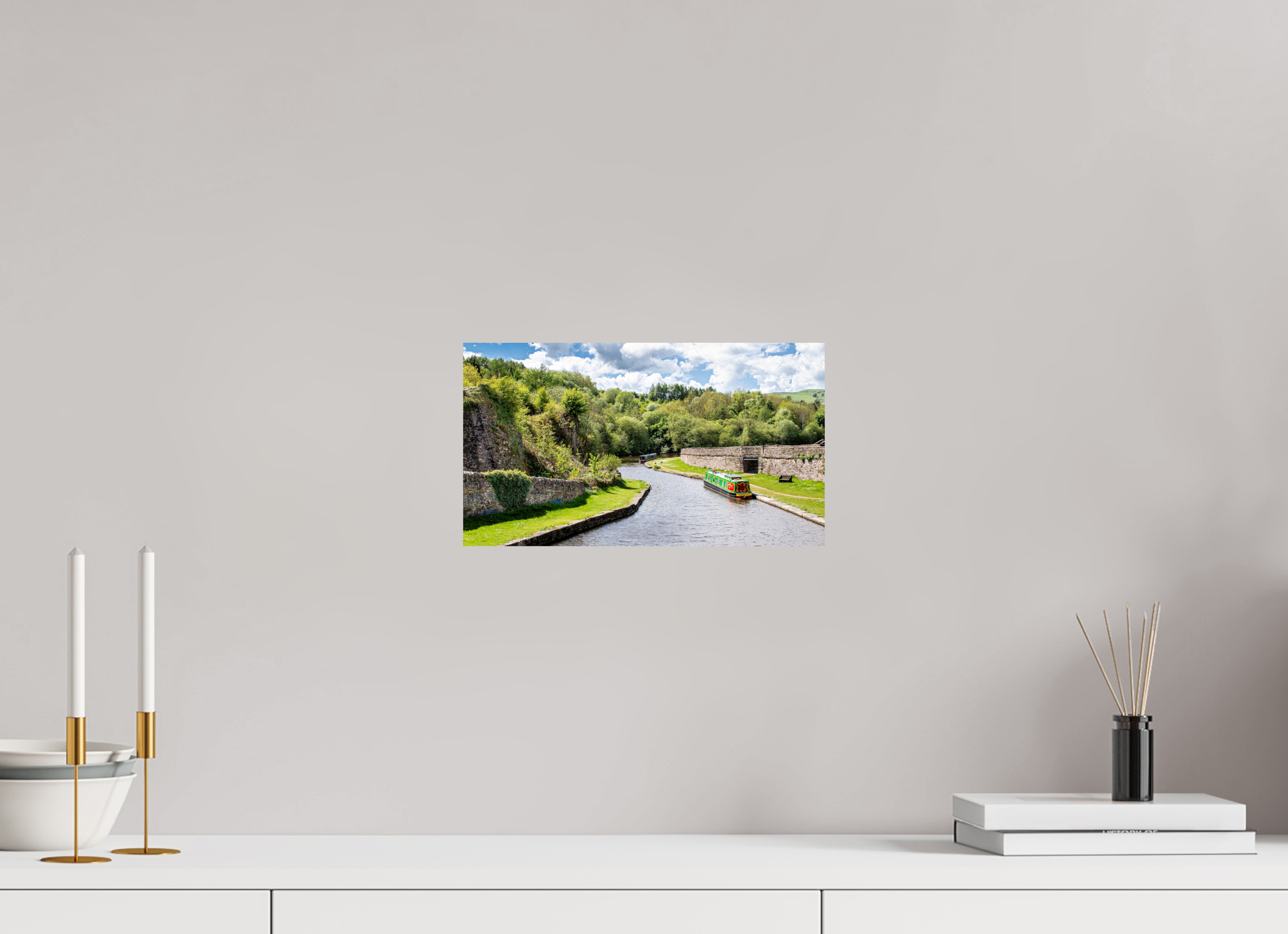 32 x 18 cm, Photo Print On Fuji Crystal DP II Southern Arm of the Bugsworth Basin