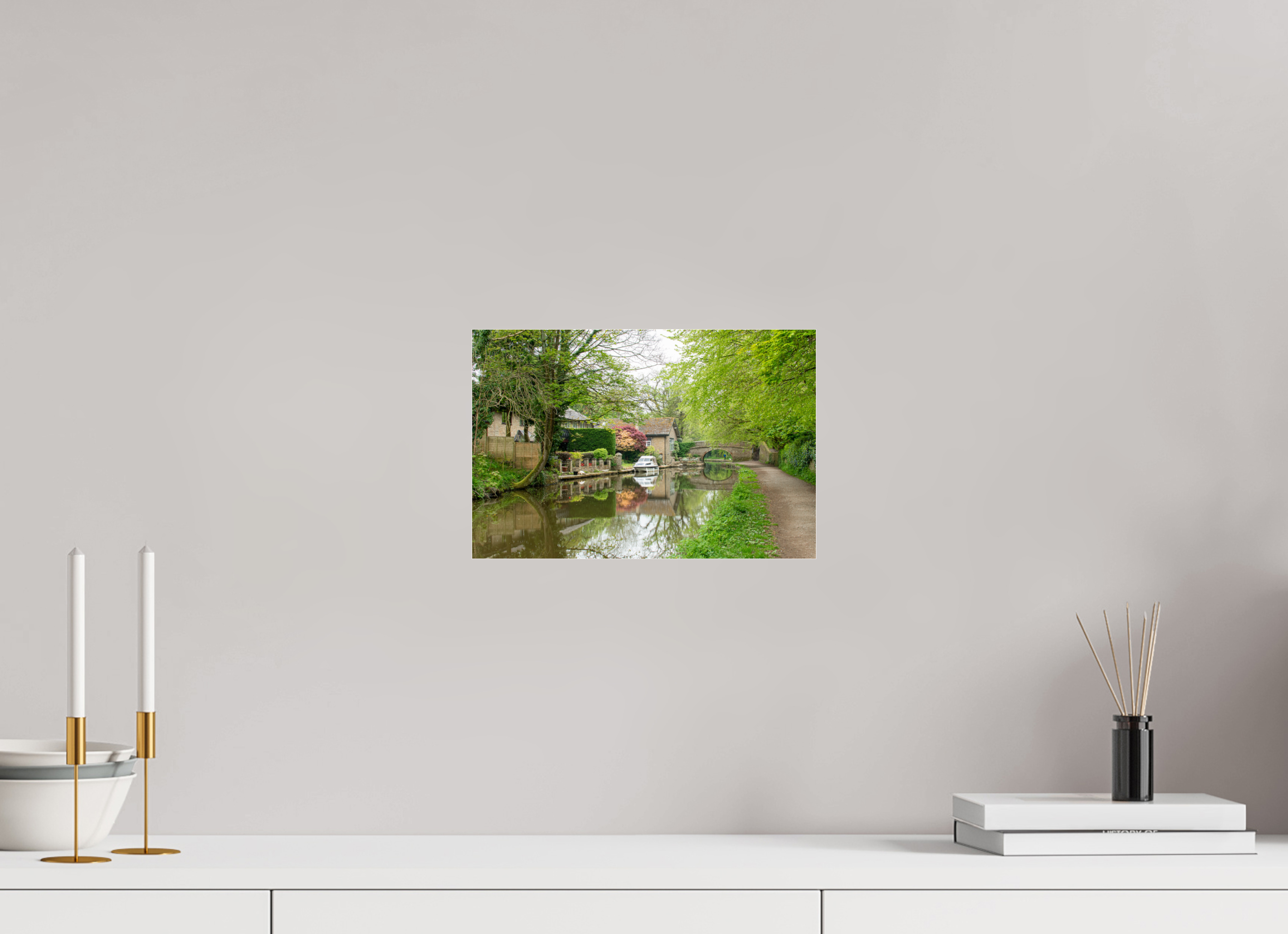 30 x 20 cm, Photo Print Under Acrylic Glass Bridge 28