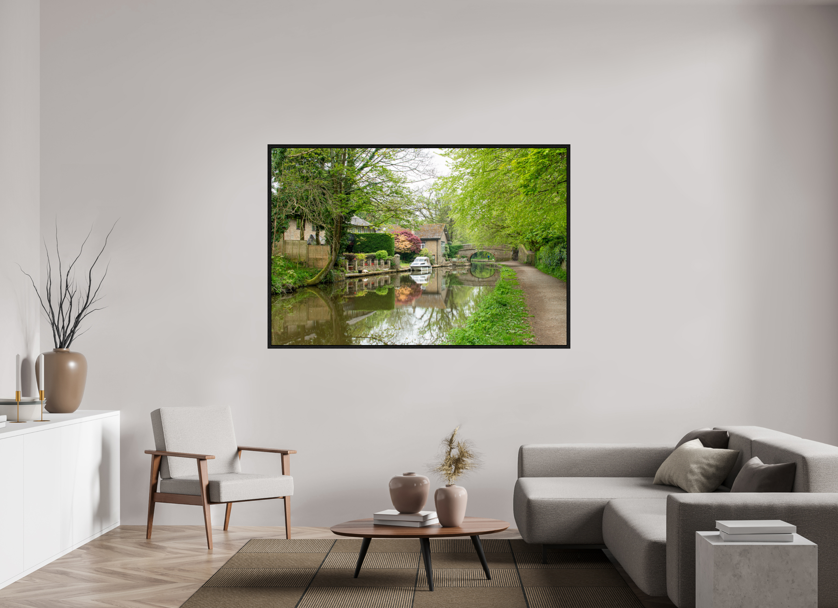 180 x 120 cm, Floater Frame Bridge 28