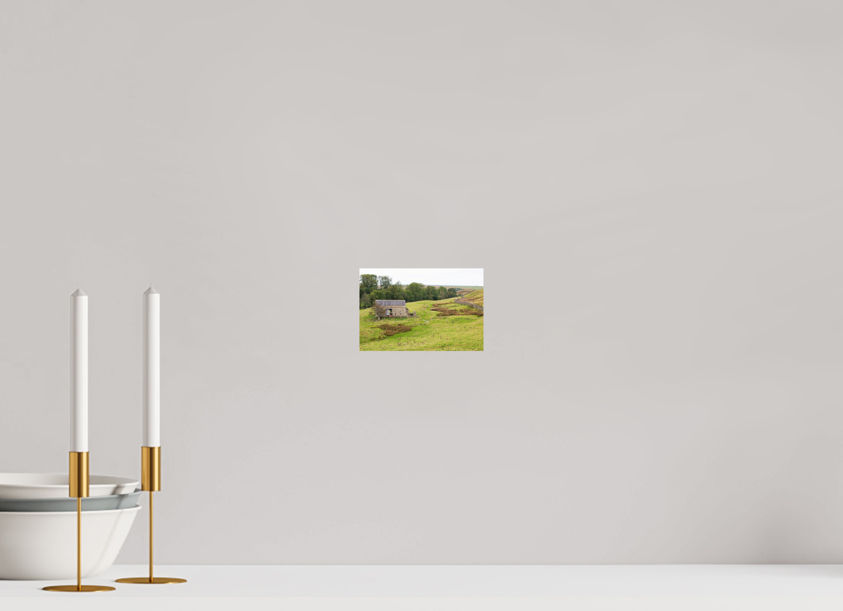 15 x 10 cm, Photo Print Fuji Crystal DP II Matte Old Barn in the Yorkshire Dales