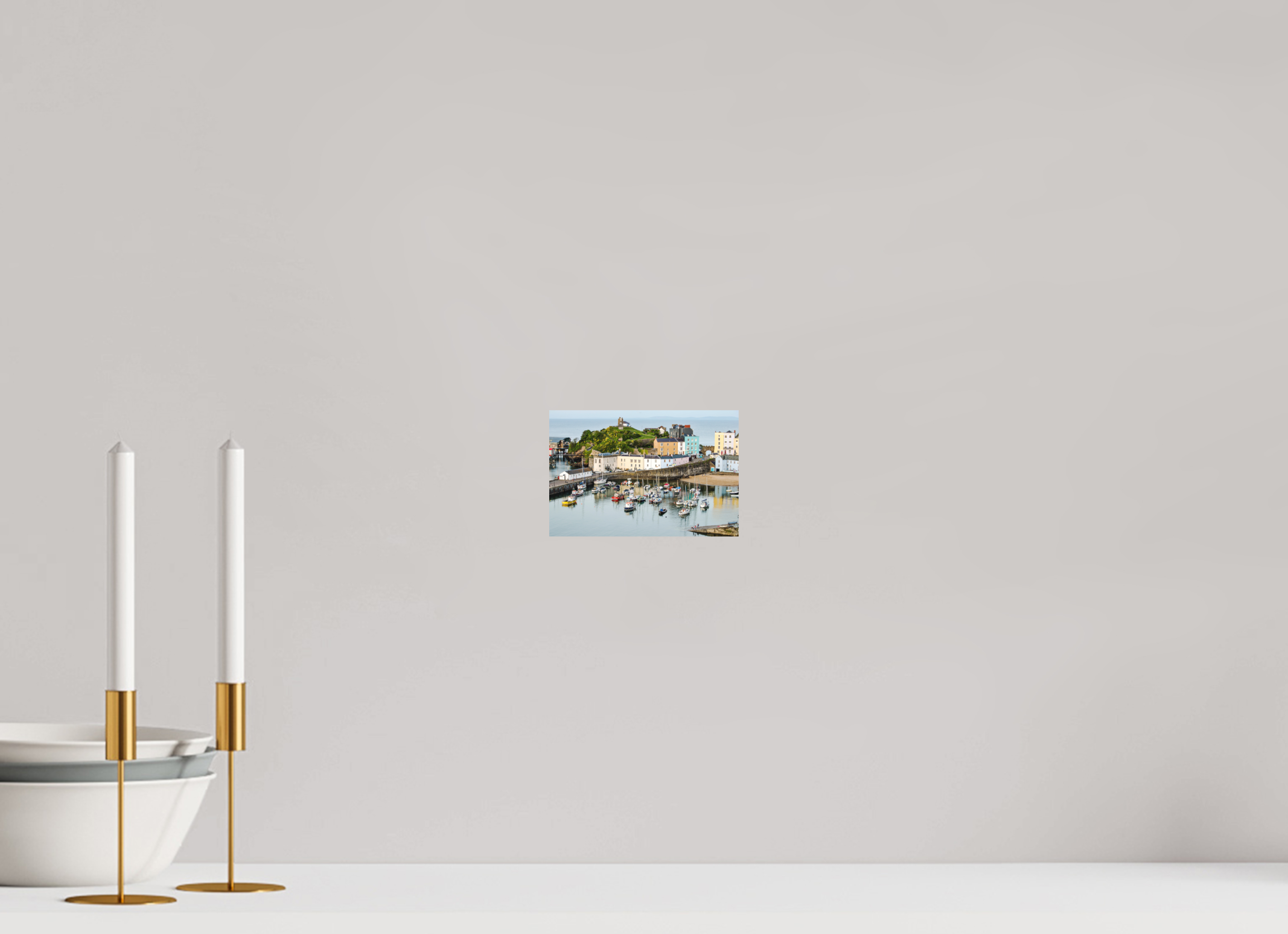 15 x 10 cm, Photo Print Fuji Crystal DP II Matte Tenby Harbour