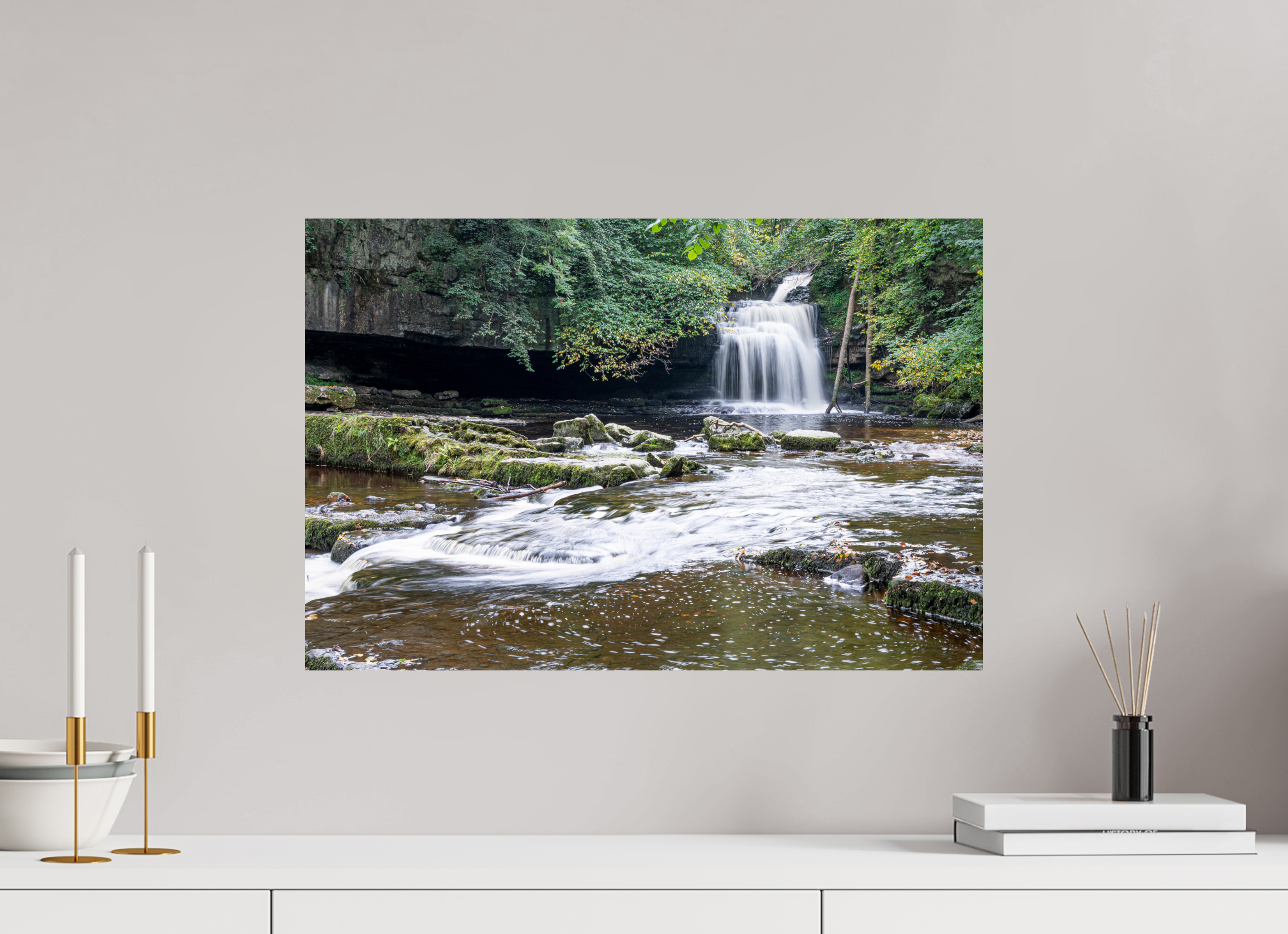 60 x 40 cm, Photo Print On Fuji Crystal DP II Cauldron Falls
