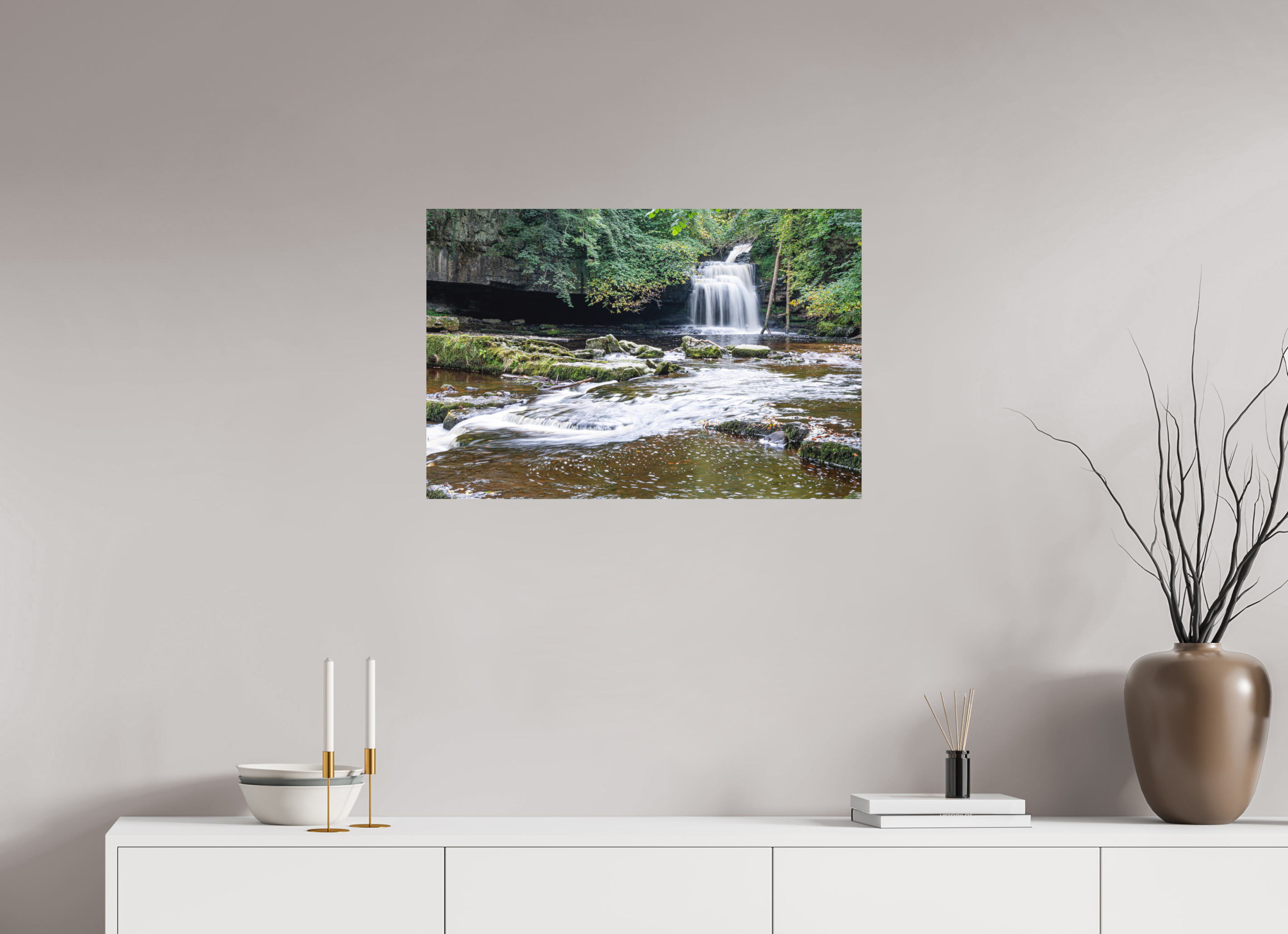 75 x 50 cm, Photo Print Fuji Crystal DP II Matte Cauldron Falls