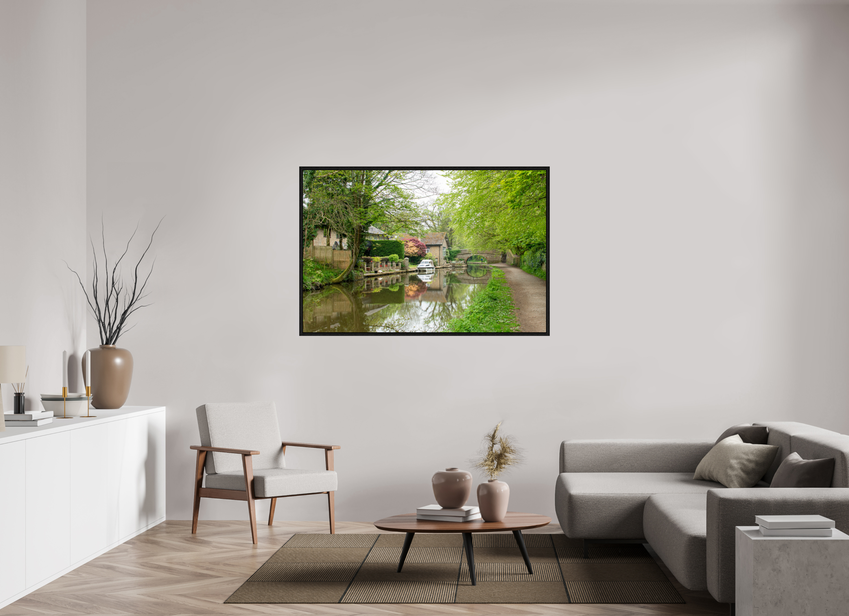 150 x 100 cm, Floater Frame Bridge 28
