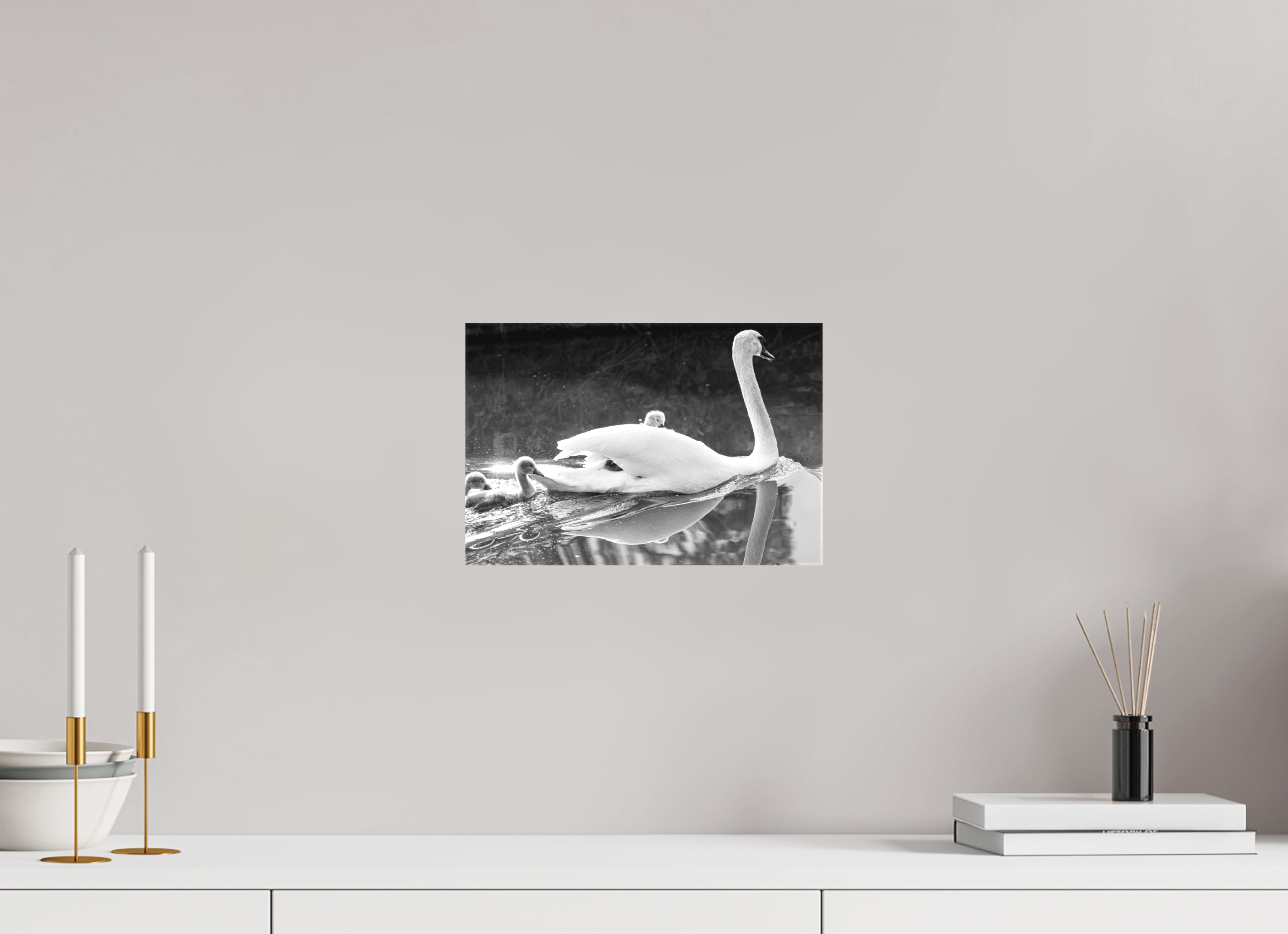 30 x 20 cm, Matte Canvas on Stretcher Frame Grabbing a Lift