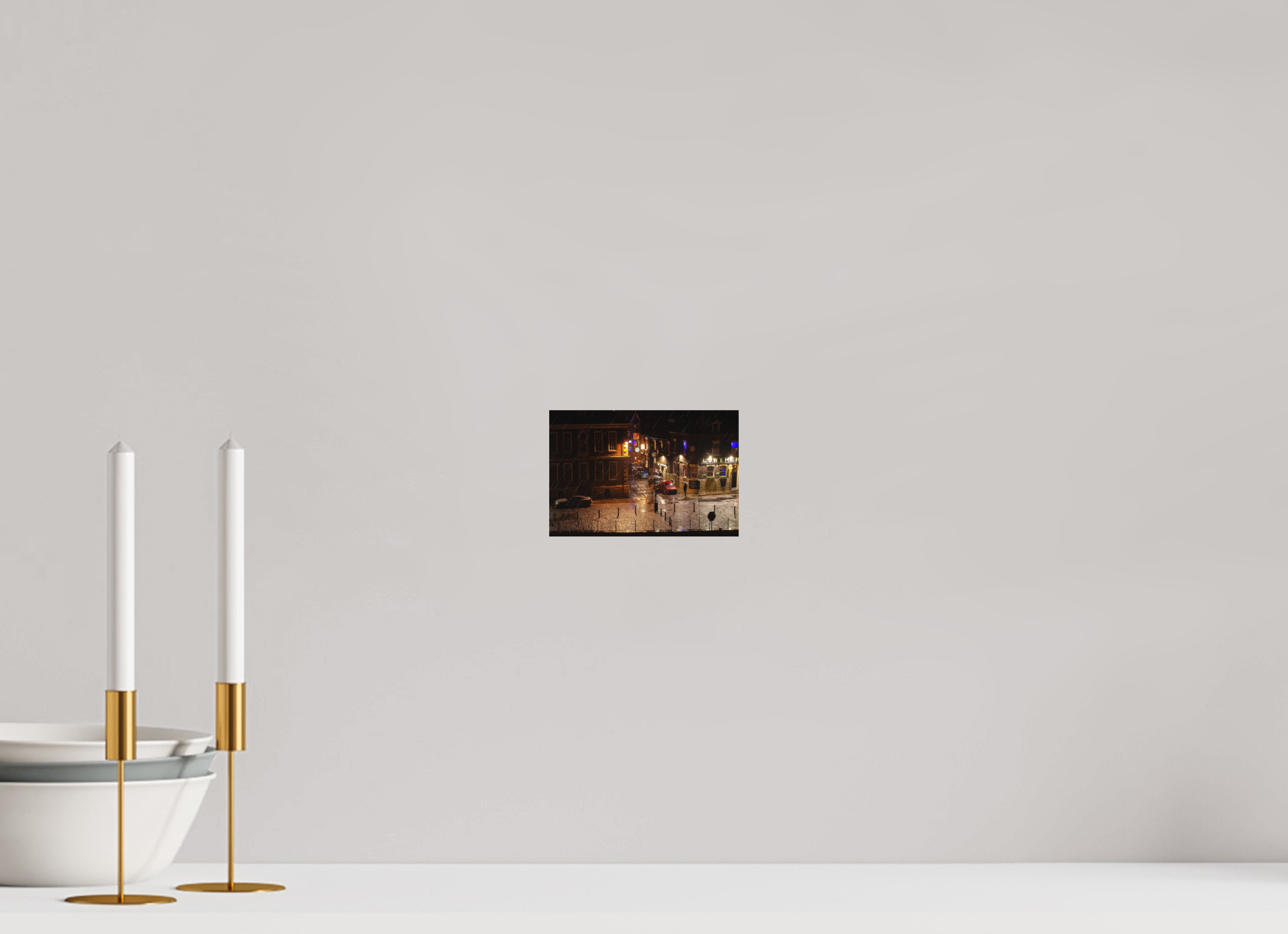 15 x 10 cm, Photo Print Fuji Crystal DP II Matte A Wet Night in York