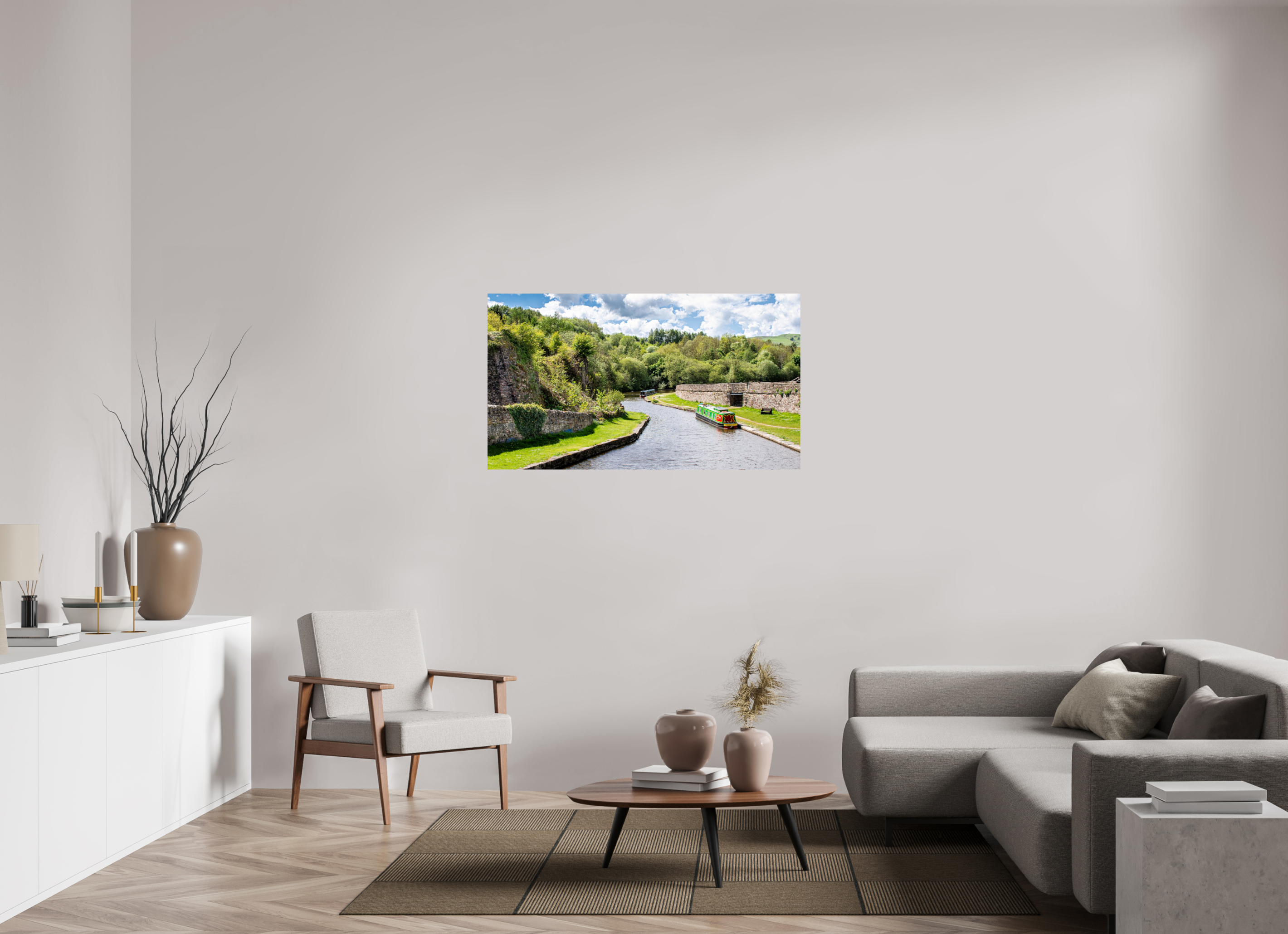 128 x 72 cm, Photo Print On Fuji Crystal DP II Southern Arm of the Bugsworth Basin