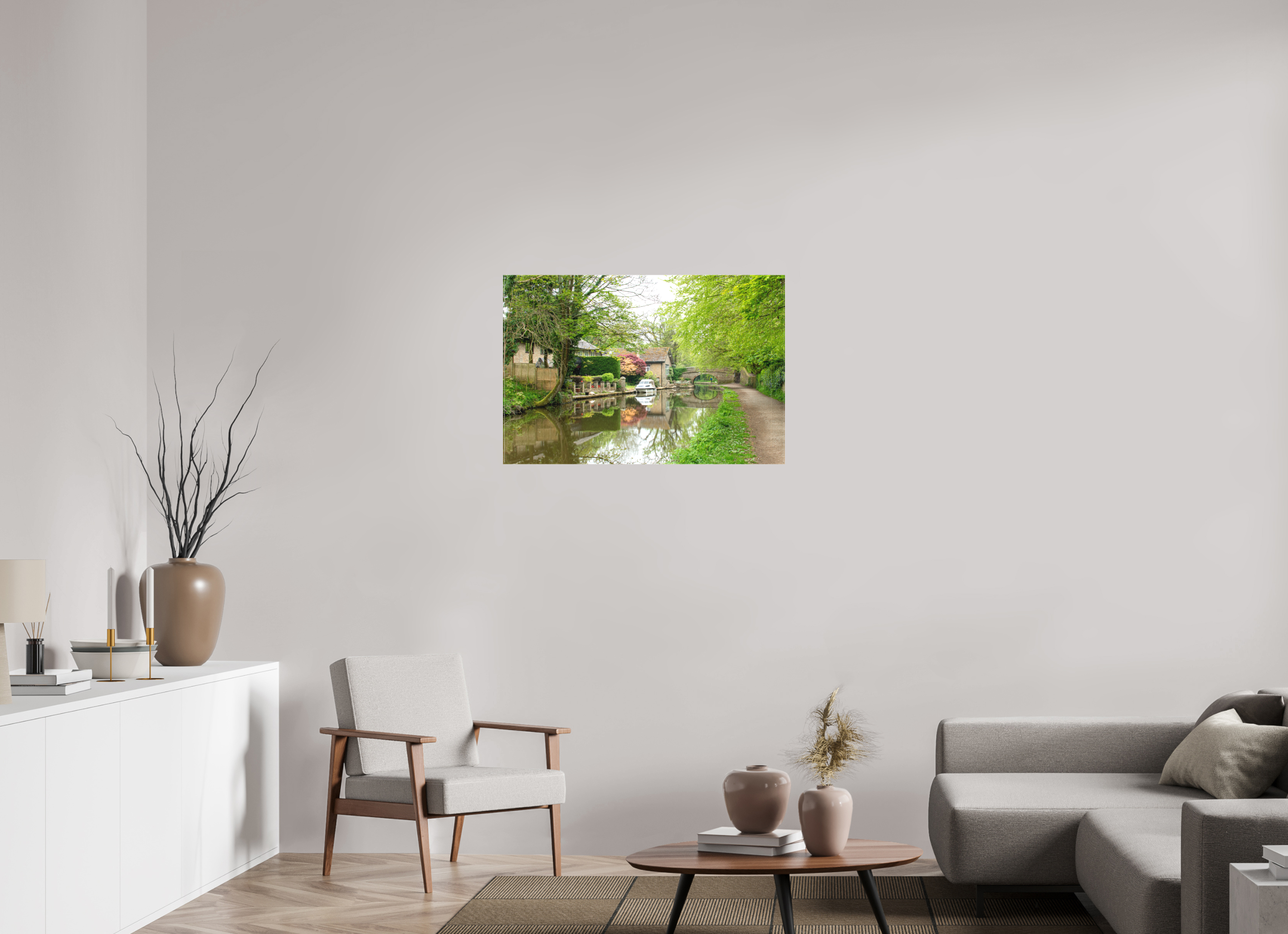 90 x 60 cm, Matte Canvas on Stretcher Frame Bridge 28
