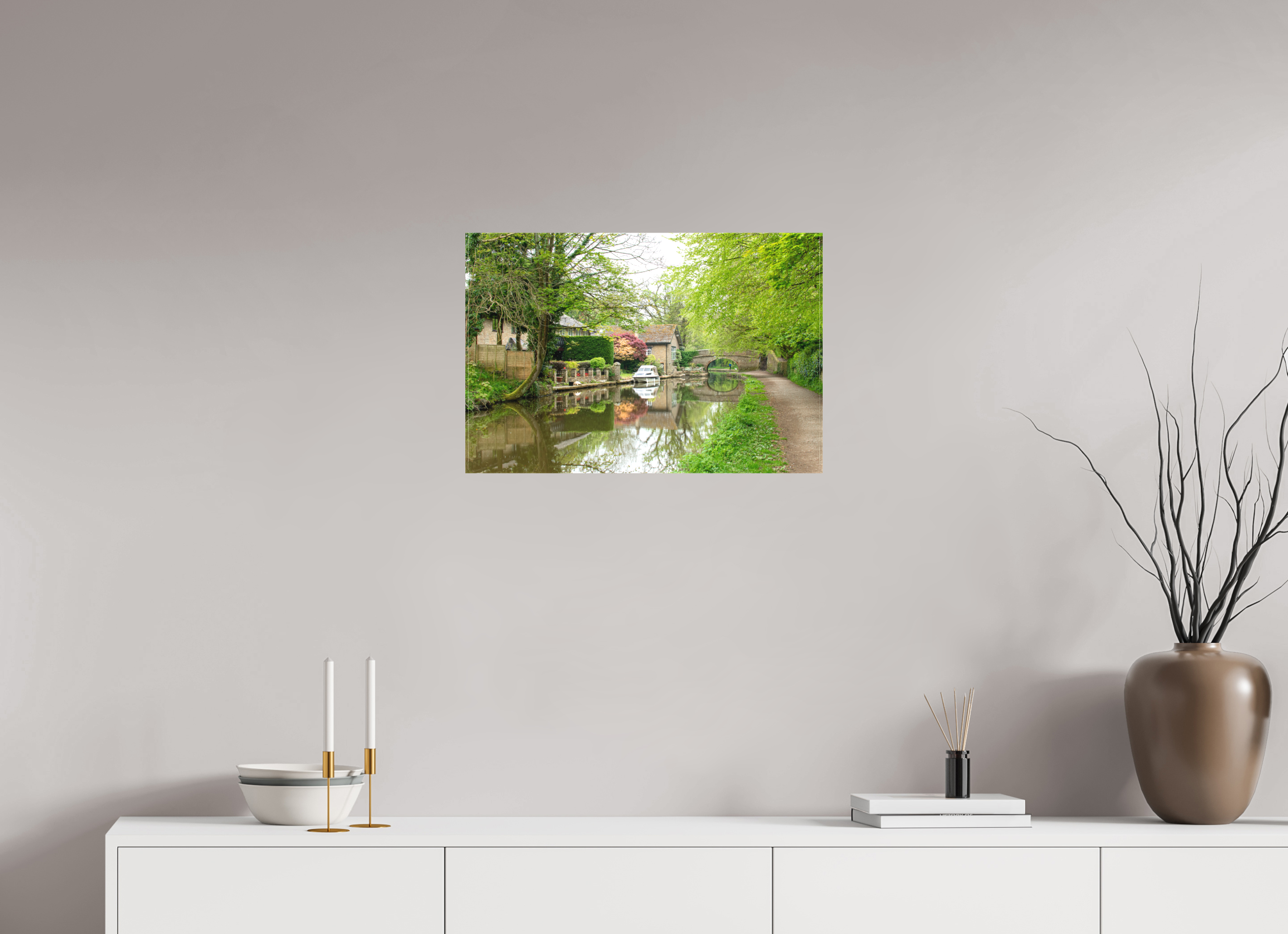 60 x 40 cm, Matte Canvas on Stretcher Frame Bridge 28
