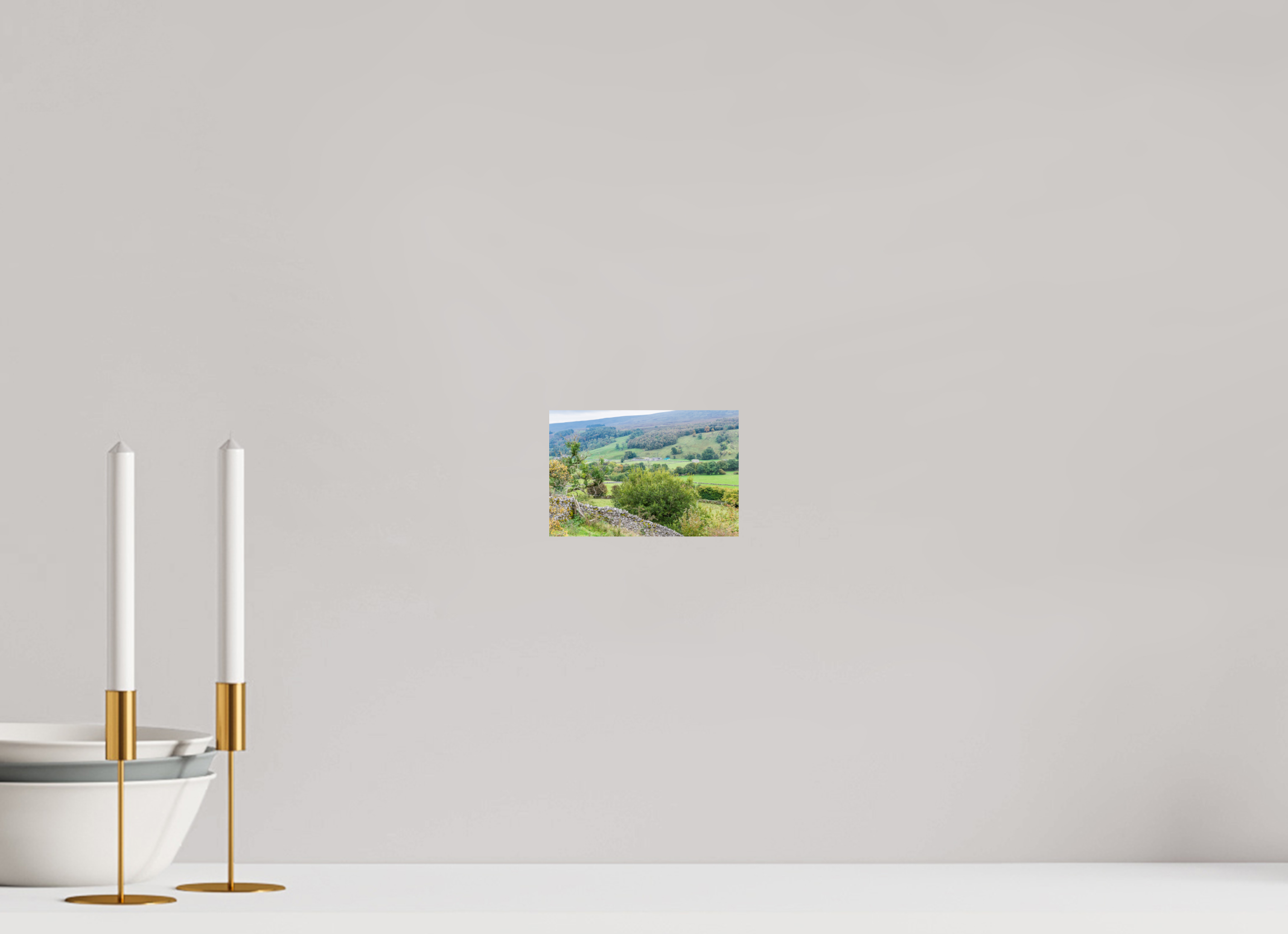 15 x 10 cm, Photo Print On Fuji Crystal DP II Valley in the Yorkshire Dales