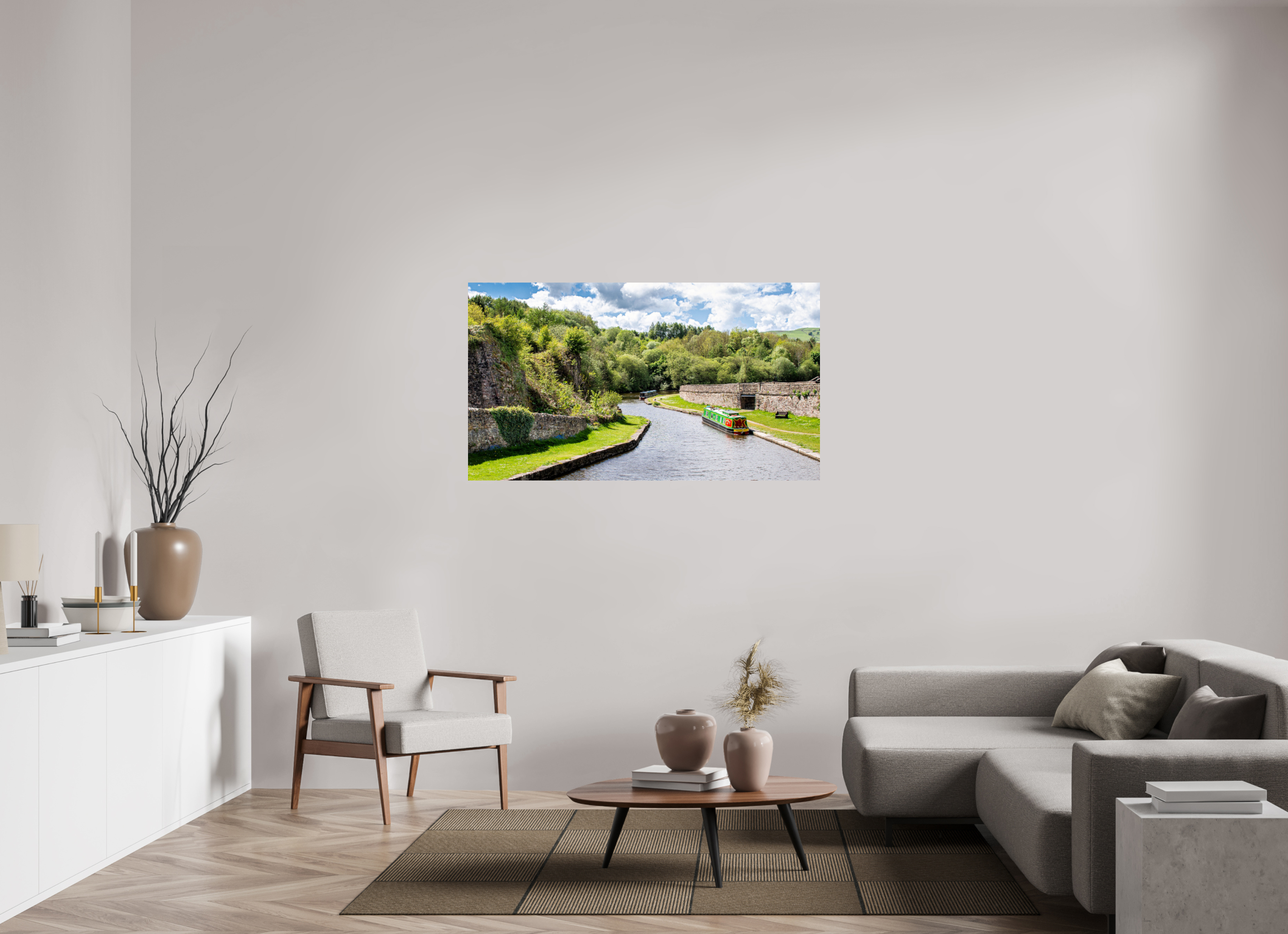 144 x 81 cm, Photo Print On Fuji Crystal DP II Southern Arm of the Bugsworth Basin