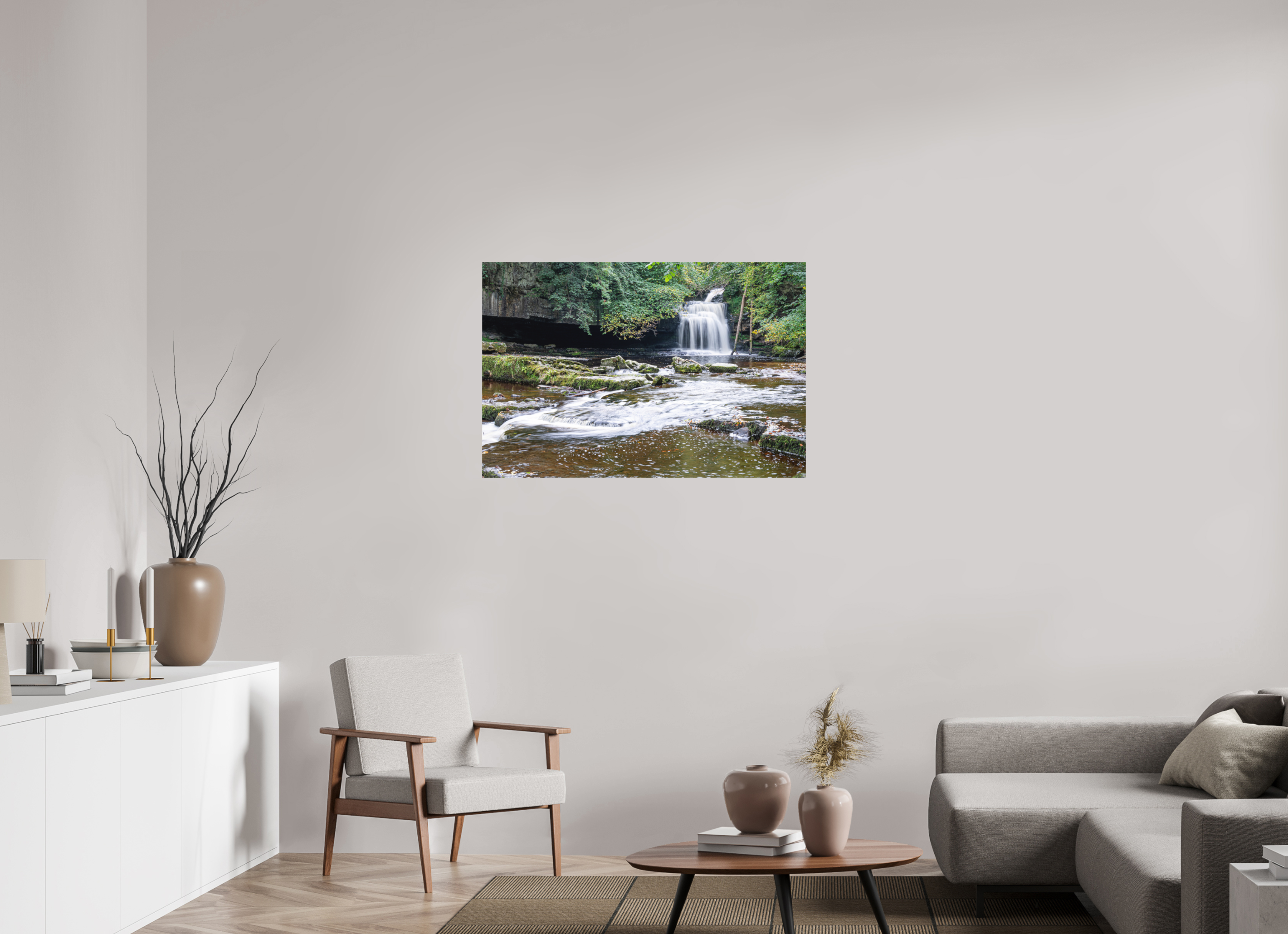 105 x 70 cm, Photo Print Fuji Crystal DP II Matte Cauldron Falls