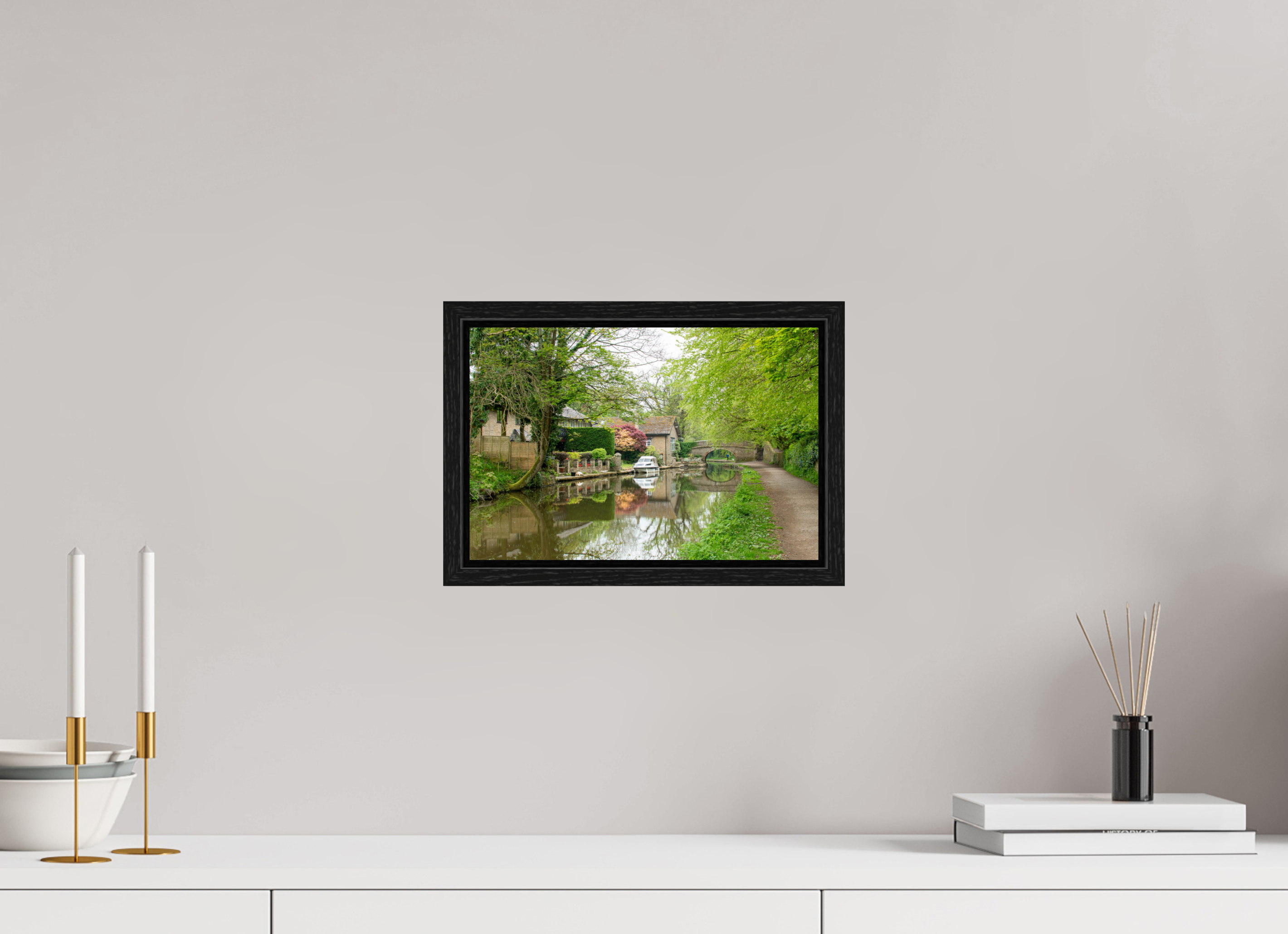 30 x 20 cm, Floater Frame Bridge 28